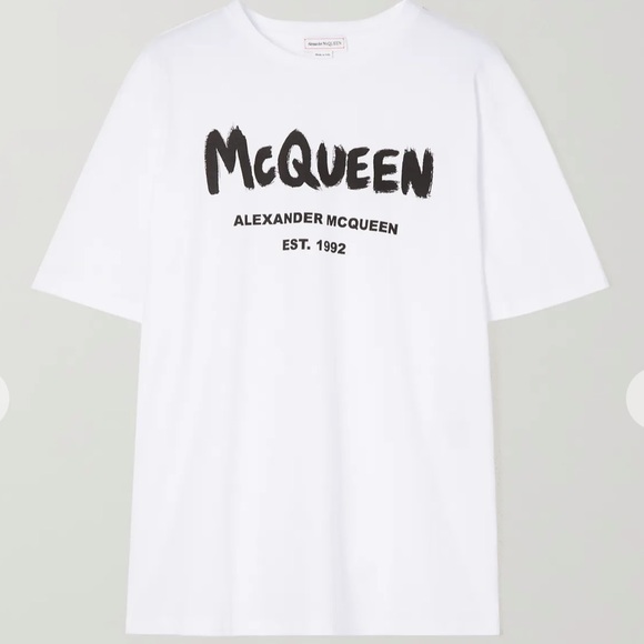 ALEXANDER MCQUEEN
Printed cotton-jersey T-shirt - Picture 1 of 5
